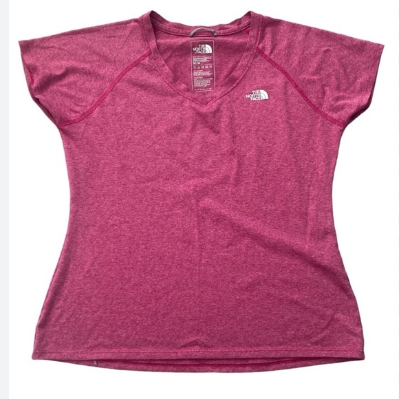 The North Face Women's Reaxion Amp V-Neck T-Shirt x TWO - Picture 9 of 13